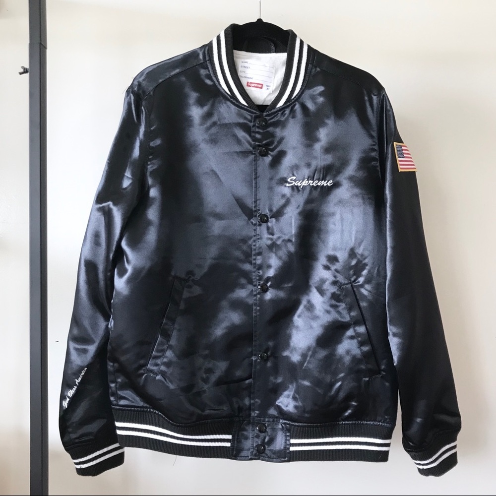 Supreme Satin Club Jacket